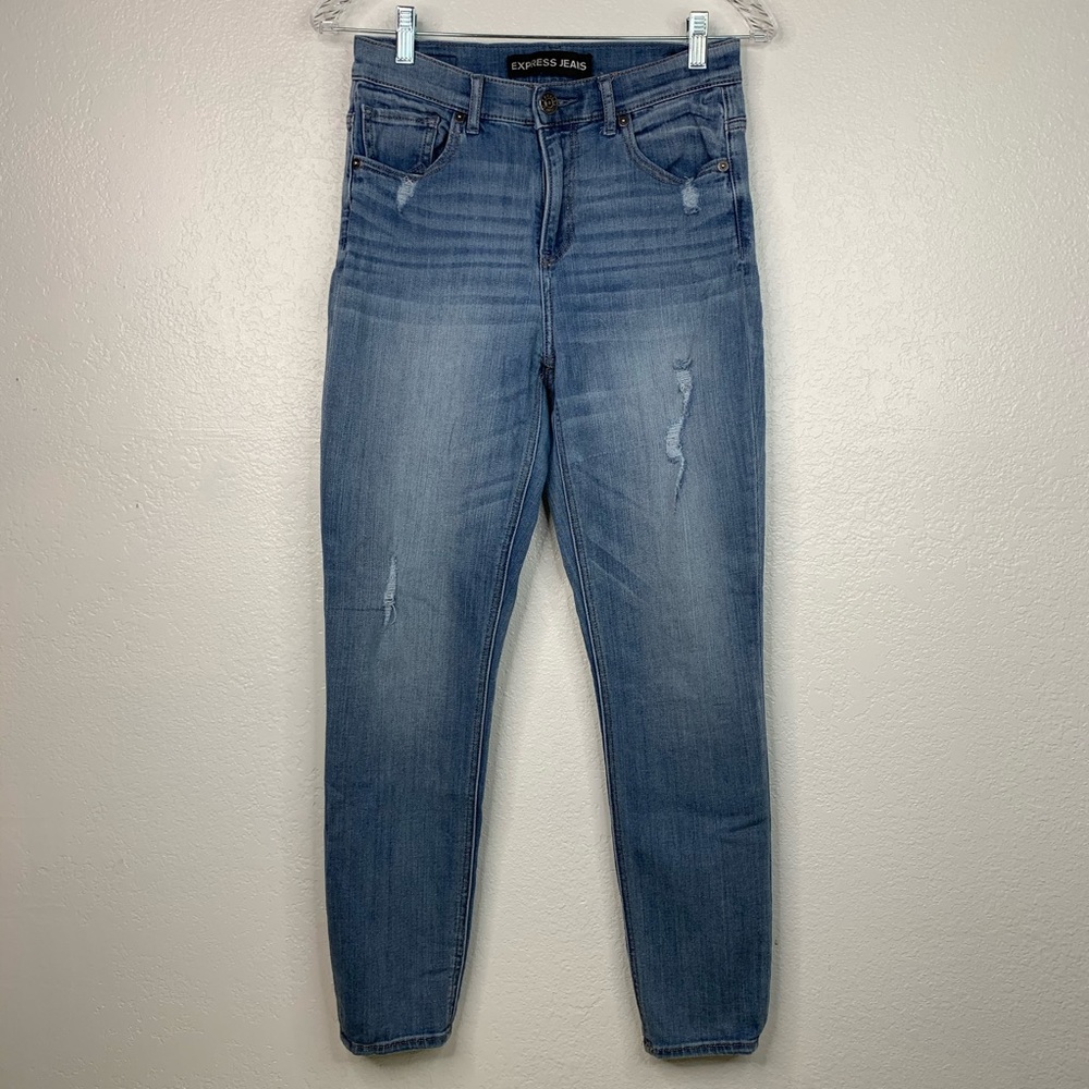 Express ankle legging high rise jeans Size: 4